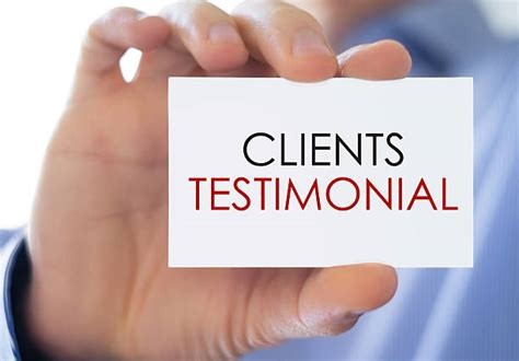 Peaceful client testimonial